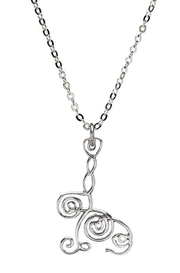 Biogeometry Energy Balancing Pendant - Sterling Silver