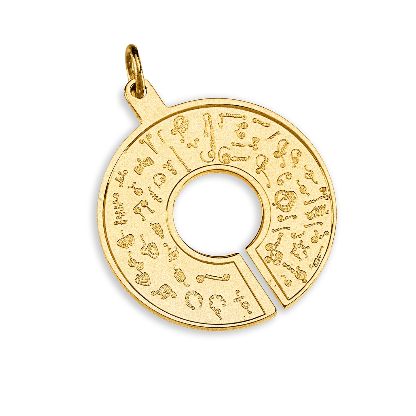 BioSignature Pendant - Gold Plated