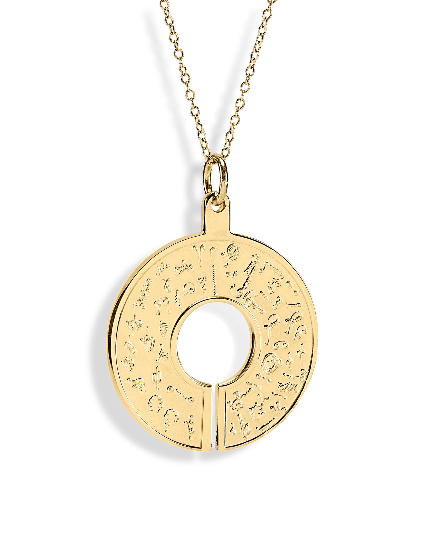 BioSignature Pendant - Gold Plated