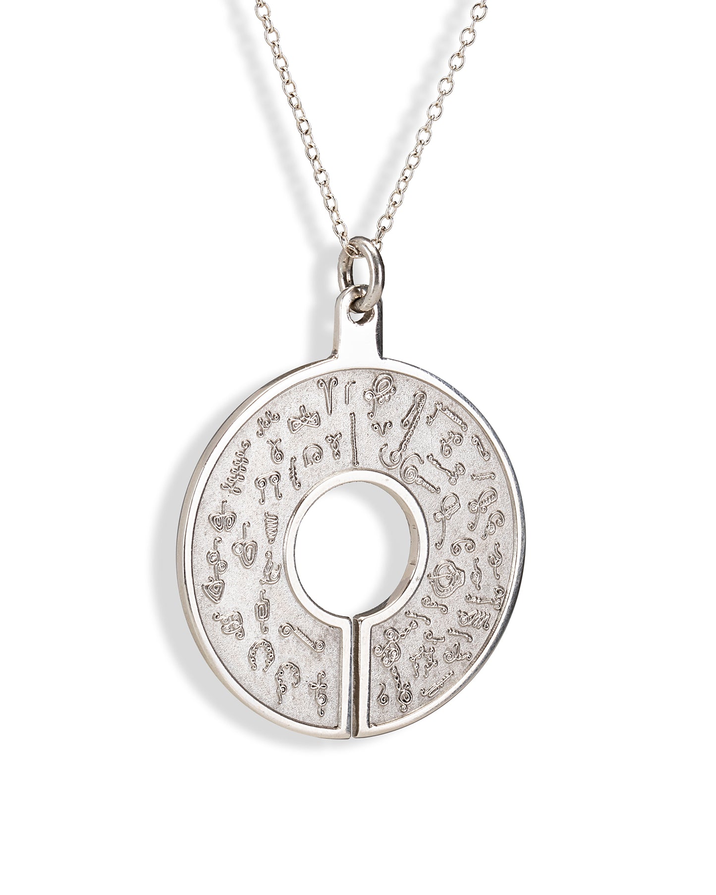 BioSignature Pendant - Sterling Silver