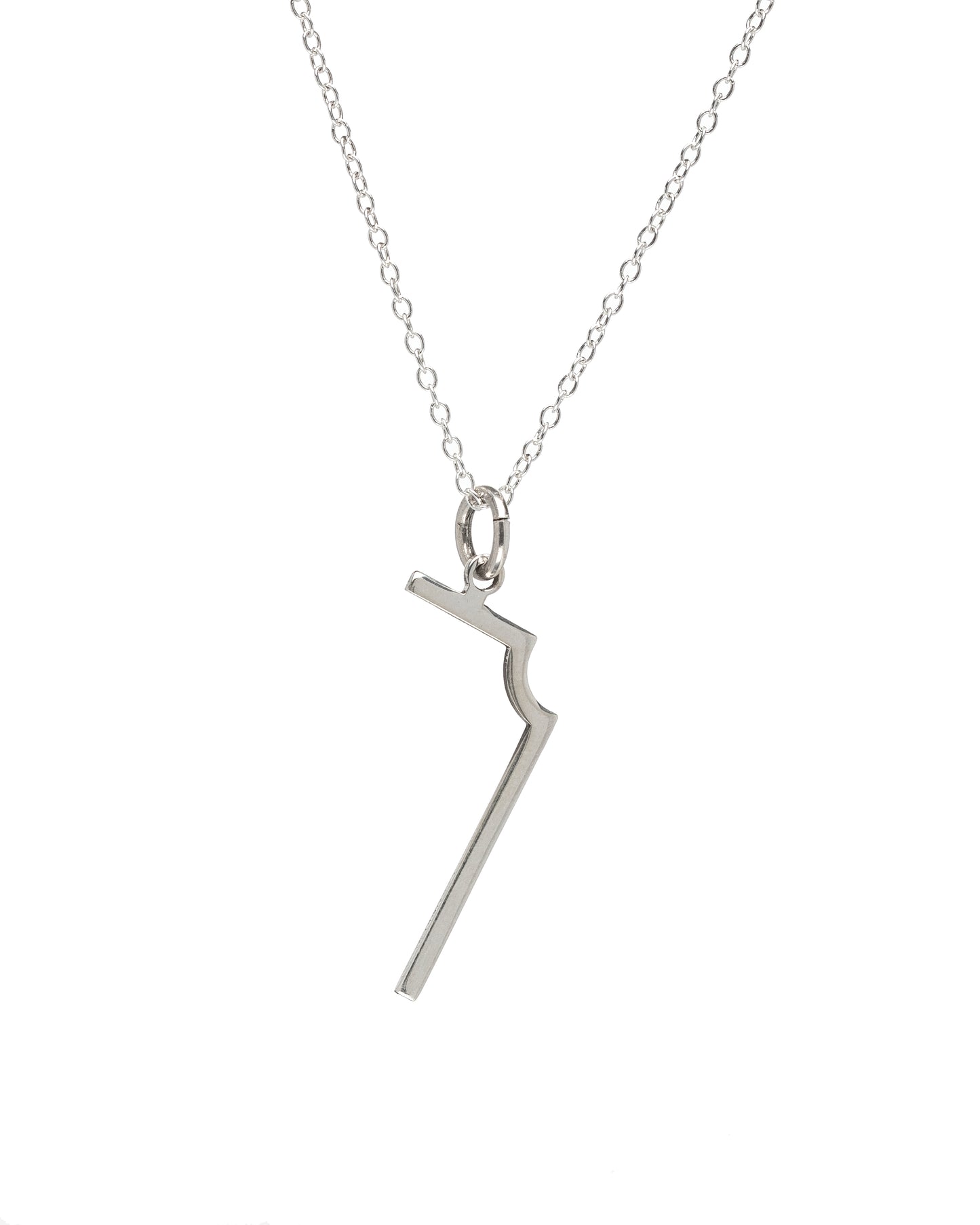 Biogeometry L 90 Pendant - Sterling Silver