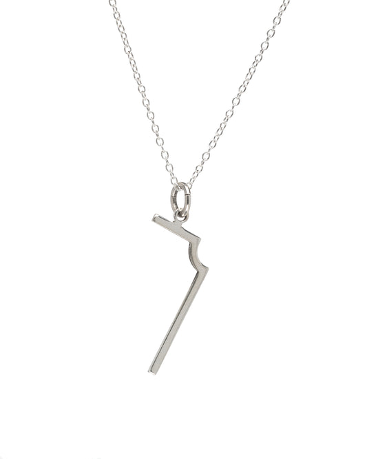 Biogeometry L 90 Pendant - Sterling Silver