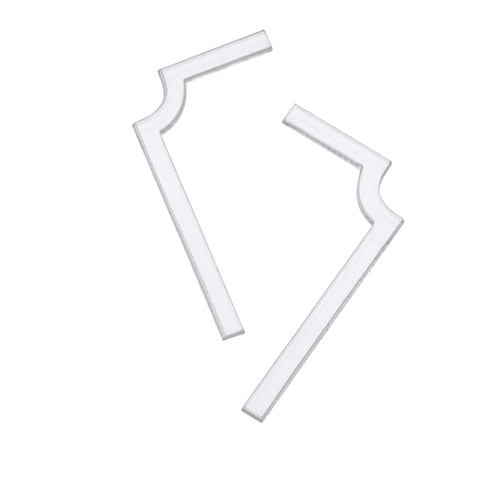 90 Degree "L" Stickers - 5 Pairs