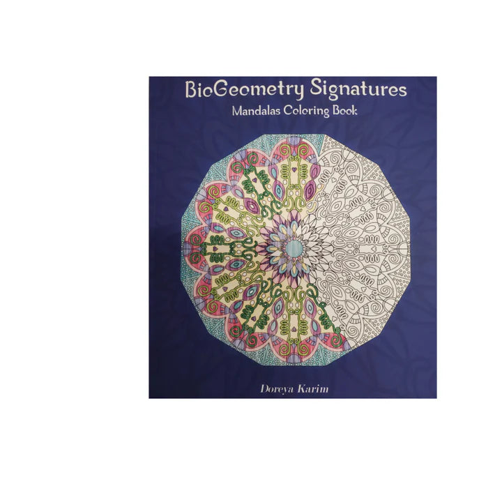 BioGeometry Signatures Mandalas Coloring Book