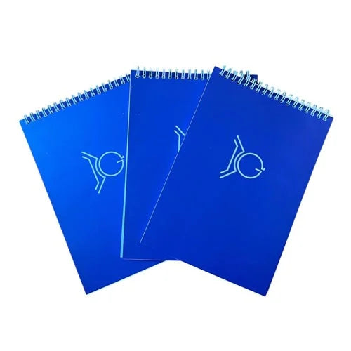Biogeometry BG Notebooks (set of 3, 1 lined, 1 dotted, 1 plain)