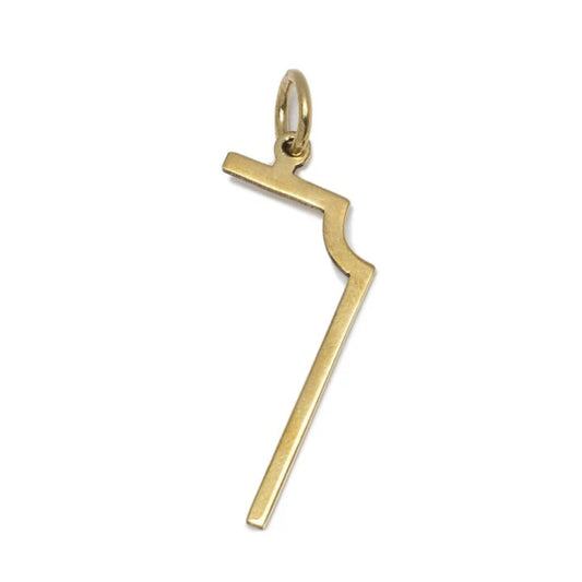 Biogeometry L 90 Pendant - Yellow Bronze